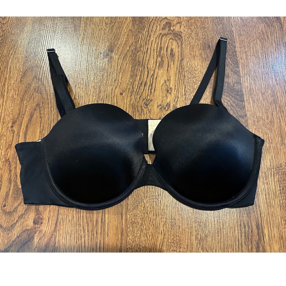 Victoria’s Secret BioFit Multi-Way Strapless Push-Up Bra – Black – Size 36C
